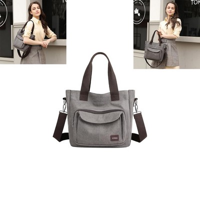 Women's Canvas Tote Purse