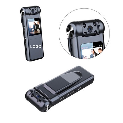 Video Recorder with Rotating Len