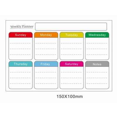 Weekly Planning Pad