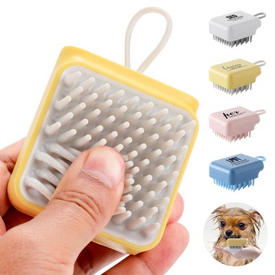 Pet Massaging Shampoo Brush