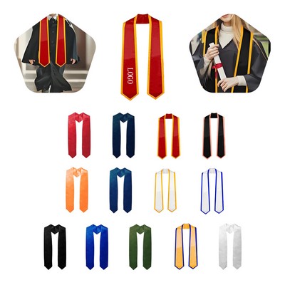 Premium Satin Graduation Stole