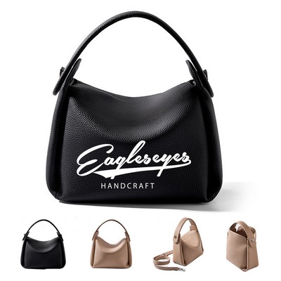 Elegant Top Grain Leather City Bag