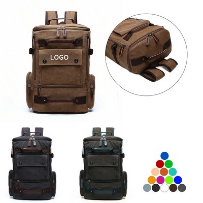 Canvas Functional Travel Backpack