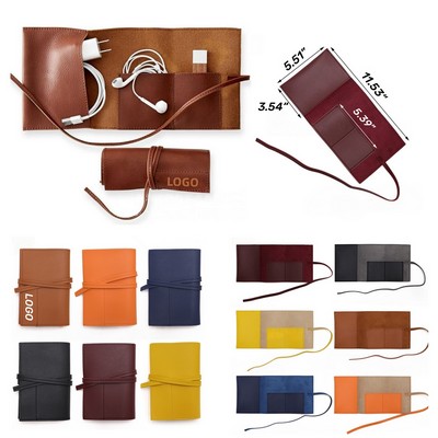 Leather Tech Organizer