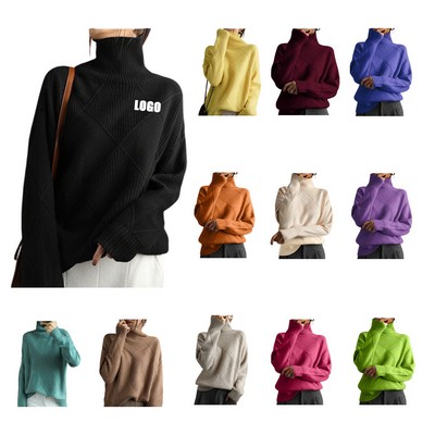 Womens Turtleneck Sweater