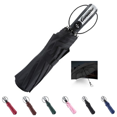 Windproof Telescopic Folding Umbrella
