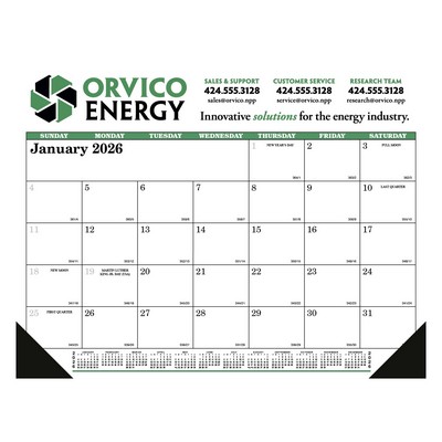 Skinner & Kennedy™ Desk Pad Calendar