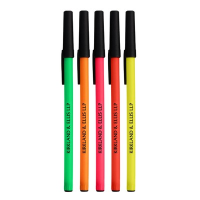 Union Printed - Basic Stick Pens Neon Colors
