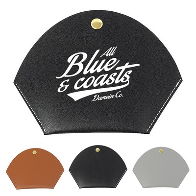 PU Leather Mask Storage Pouch