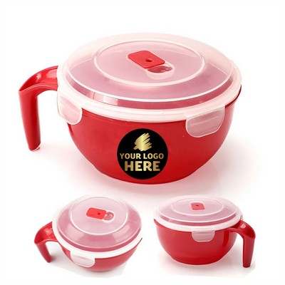 Microwave Soup Mug With Secure Lid