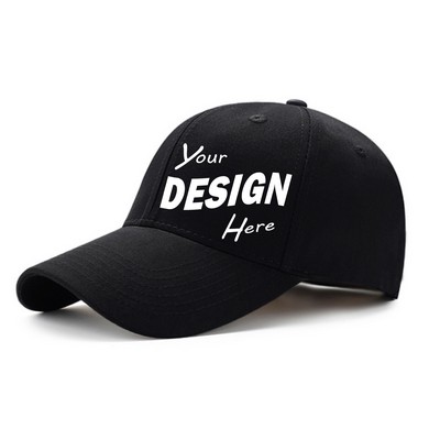 Custom Logo Cotton Baseball Cap