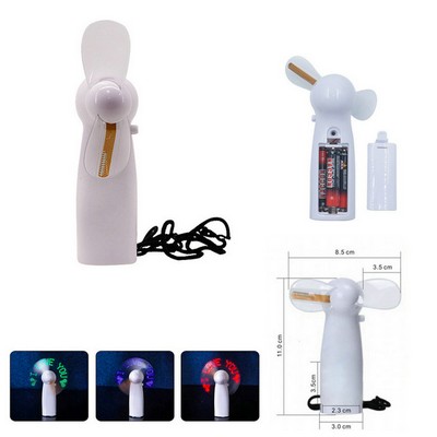 Handheld LED Flashing Fan
