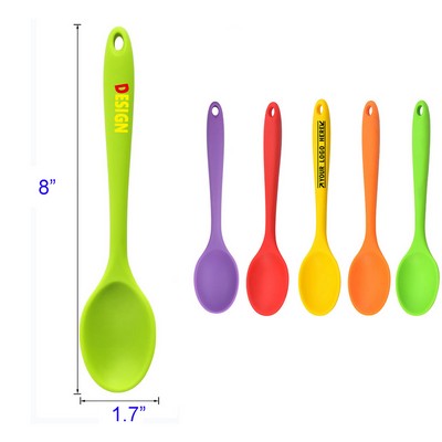 Heat Resistant Small Silicone Spoons