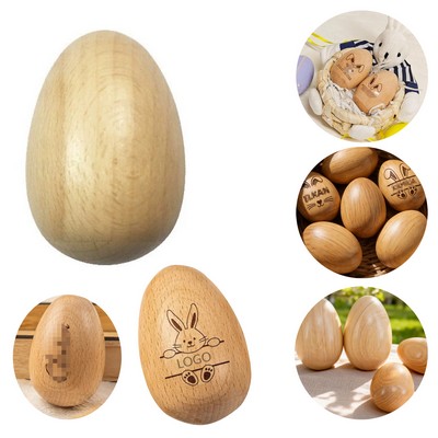 Easter Artificial Wooden Eggs