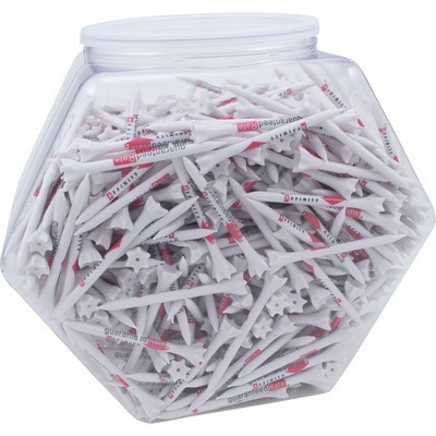 Trade Show Display Bowl w/ 3 1/4" Performance Tees