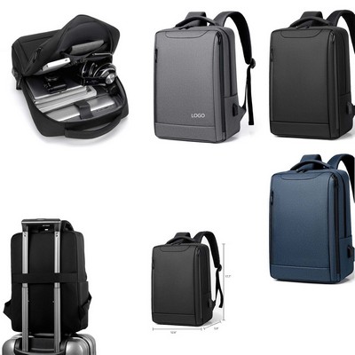 15.6" Laptop Backpack with USB Charging Port
