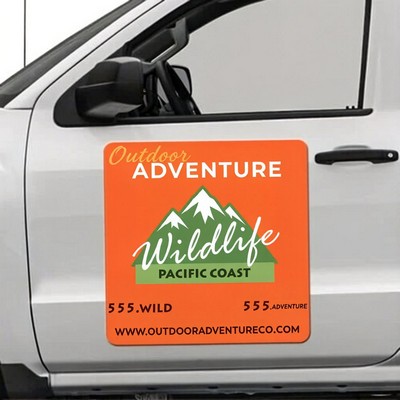 12"x 12" Car Sign Magnet