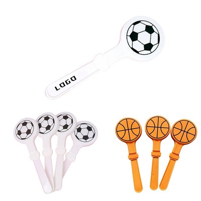 Reusable Lightweight Loud Plastic Soccer Clapper