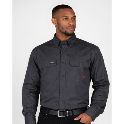 Forge FR MFRRIPVB-607 MEN'S FR RIPSTOP VENT BUTTON SHIRT