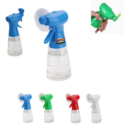 Stay Cool Spray Bottle & Fan