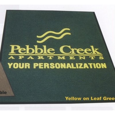 Logo Pin™ Custom Design One Color Imprint Personalized Indoor/Outdoor Carpet (3'x10')