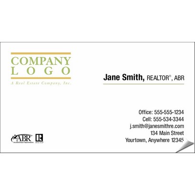 Full Color Business Card Labels (3 1/2"x2")