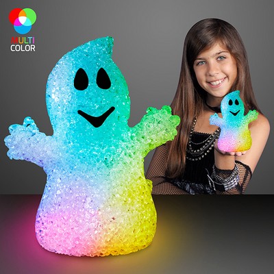 Soft Glow Halloween Ghosts with Color Change LEDs - BLANK