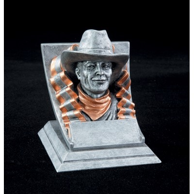 "Spirit Mascot" Cowboy Figurine - 4"