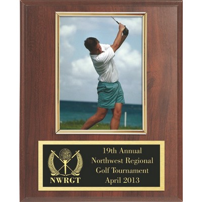 Vertical Photo Award Plaque 10 1/2"x13"