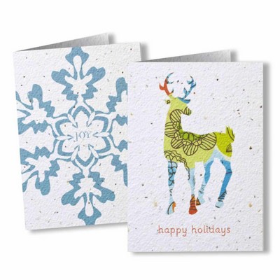 Seed Paper Folding Cards