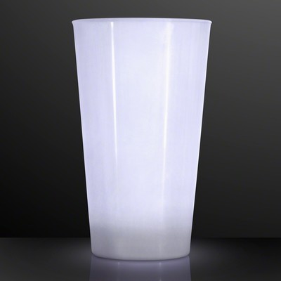 LED White Glow Cups - BLANK