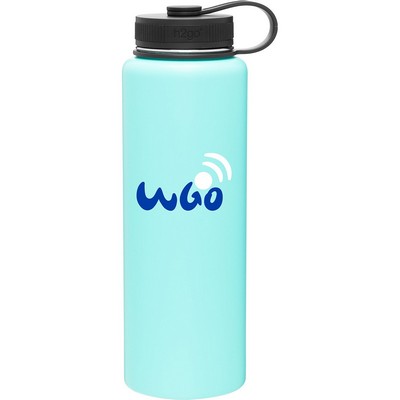 40 oz h2go Venture Water Bottle (Matte Mint)