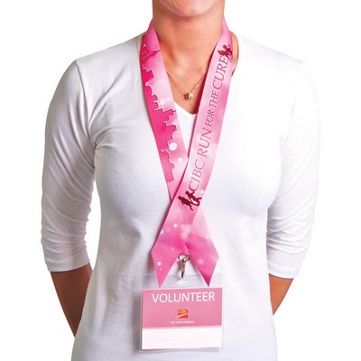 Sublimated Awareness Lanyard
