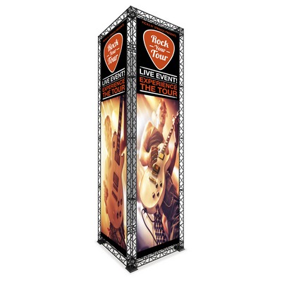 Rock Truss Tower Display