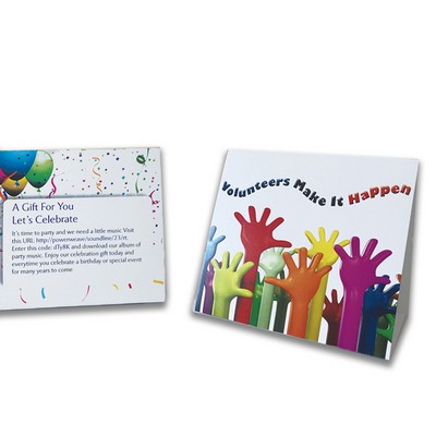 Volunteer Desk Topper Tent Card