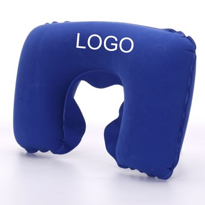 Inflatable U-Shape Travel Neck Pillow