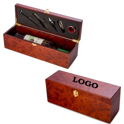 5 Piece Bar Set in Rosewood Finished Box 5 PIECE BAR SET IN ROSEWOOD FINISHED BOX