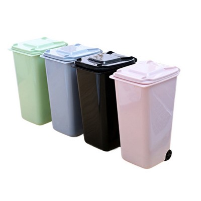 Classified Desktop Trash Can Organizer Storage Box