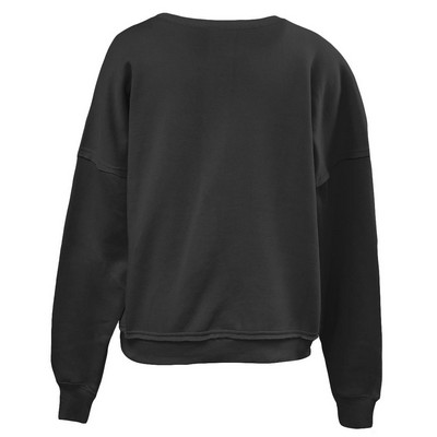 Pennant Raw Edge Crew