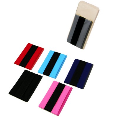 Elastic Band Credit Card Holder/Phone Wallet