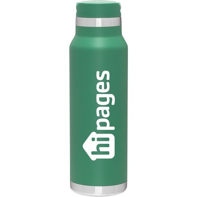 25 oz h2go Voyager (Matte Forage Green)