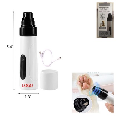 Dogs Cats Nail Grinder Trimmer Clipper Painless Paws Trimming Grooming Smoothing for Small Animals