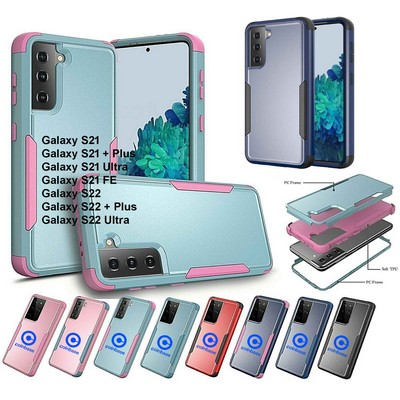 Shockproof Case compatible with Galaxy S22 + Screen Protector