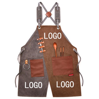 Custom Cotton Canvas Work Aprons