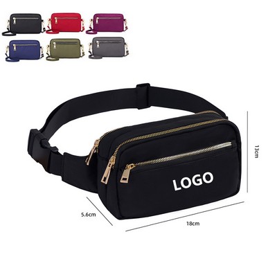 Zippered Fanny Pack