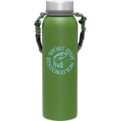 32 oz h2go Pine Water Bottle (Matte Moss)