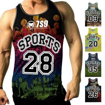 Custom Men Basketball Shortsleeve Jersey