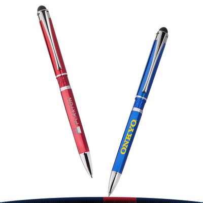 Eddy Diamond Accent Metal Stylus Pen