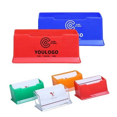 Acrylic Desktop Business Name Card Case Box