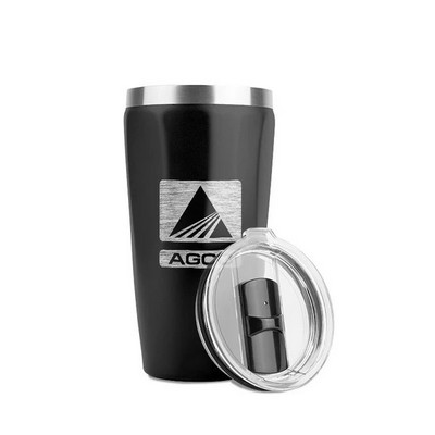 16 Oz. Bridgeport Double Wall Recycled Stainless Steel Tumbler